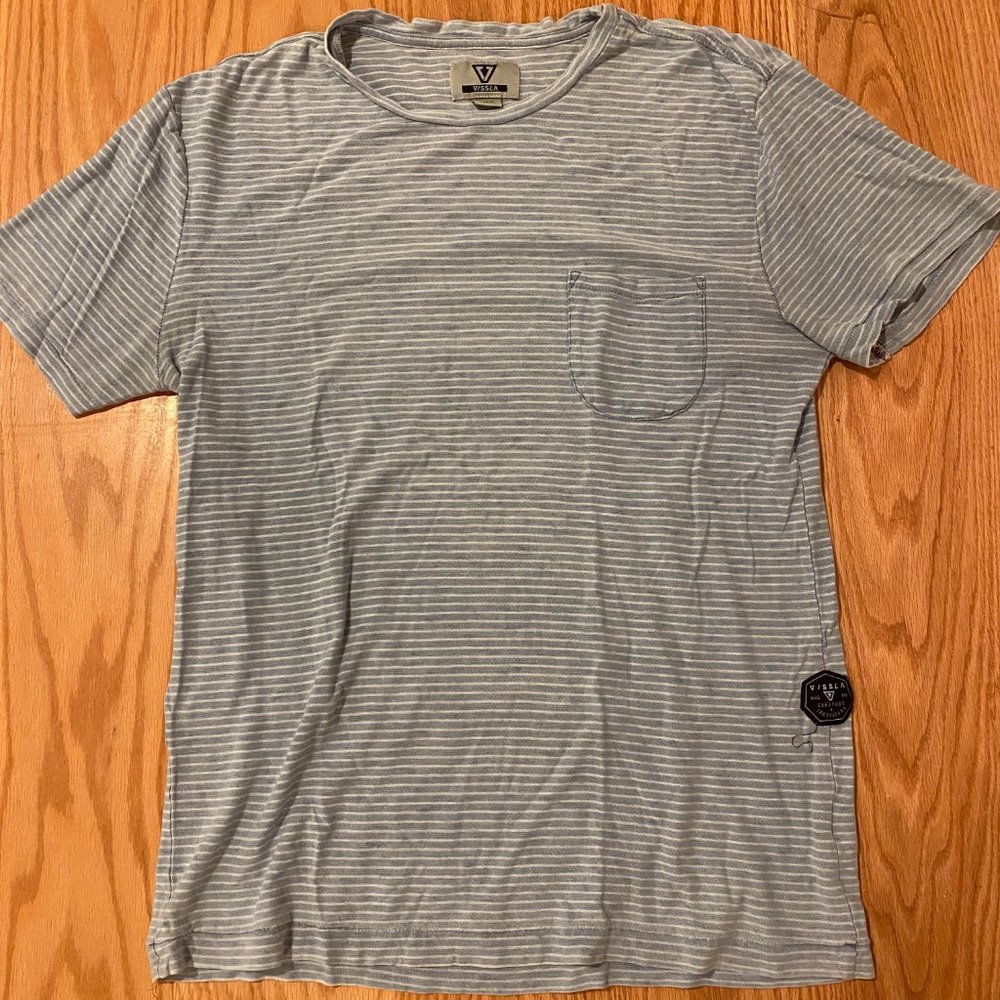 Vissla Striped Short Sleeve Tee
